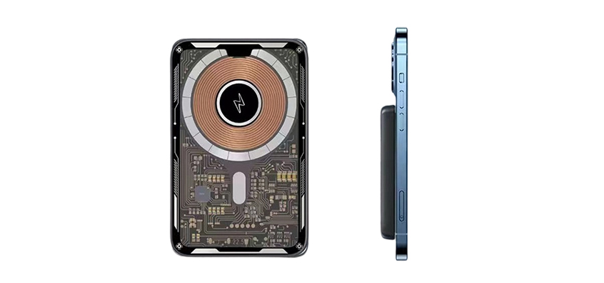 Magnetic wireless fast charging mobile power solution